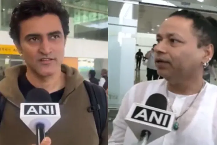 Singer Kailash Kher and actor Kunal Kapoor