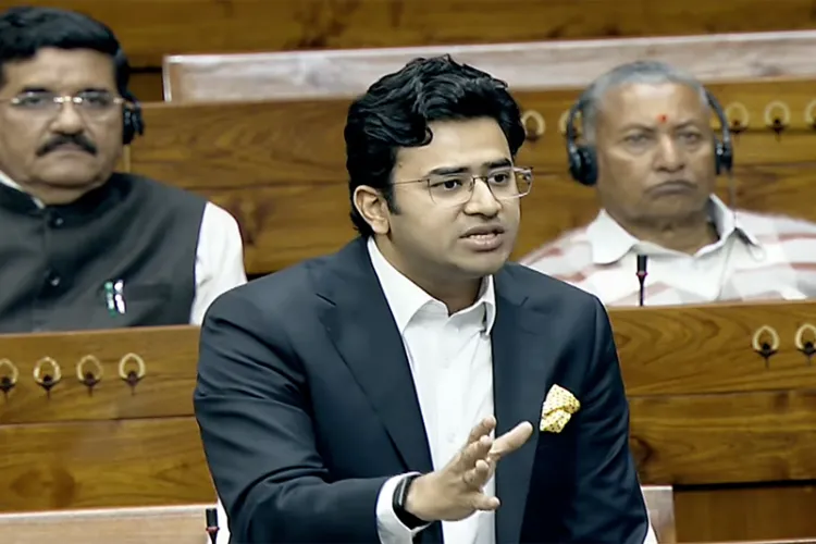 Bengaluru South MP Tejasvi Surya