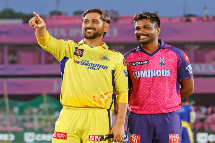 MS Dhoni and Sanju Samson