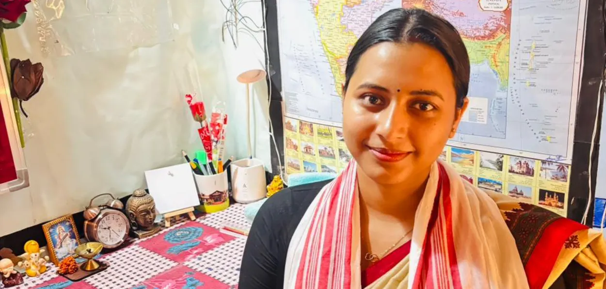 Jasmine Sultana at her home