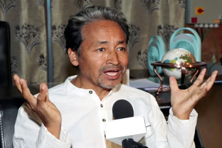 Ladakh-based climate activist Sonam Wangchuk