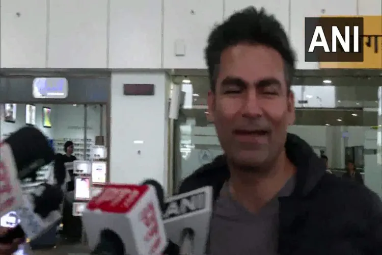 Former Indian cricketer Mohammad Kaif 