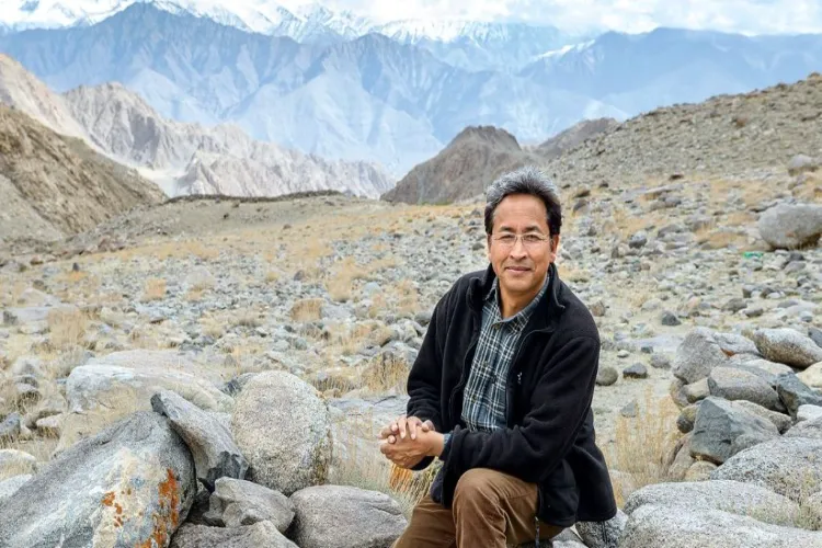 Climate activist Sonam Wangchuk