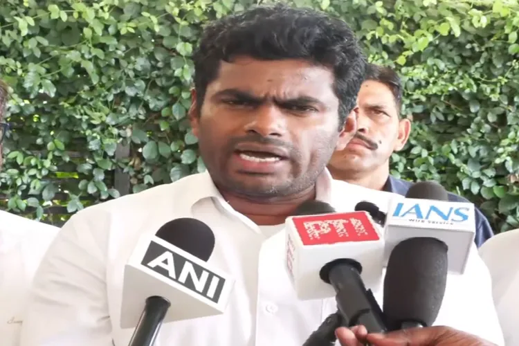 BJP leader K Annamalai