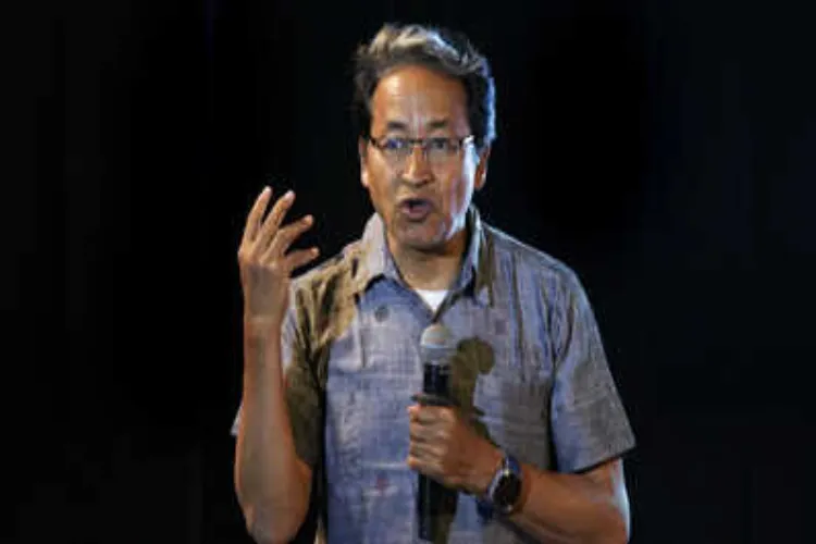 Climate activist Sonam Wangchuk