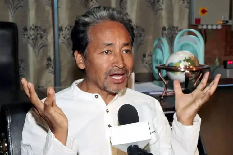 Climate activist Sonam Wangchuk