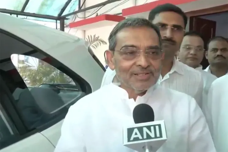 Rashtriya Lok Morcha chief and NDA candidate for Rajya Sabha from Bihar, Upendra Kushwaha