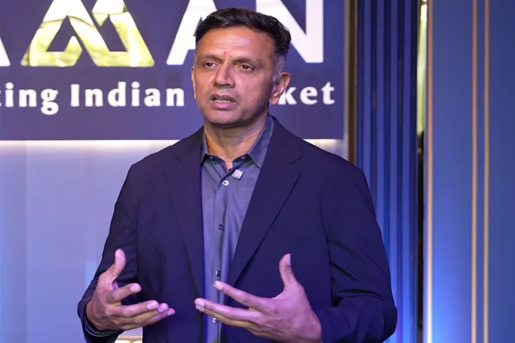 Former Indian head coach Rahul Dravid 