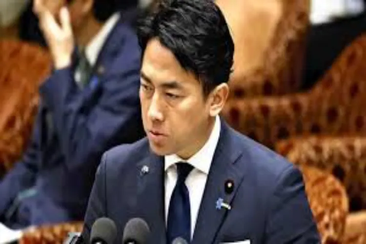 Japanese Defence Minister Shinjiro Koizumi 