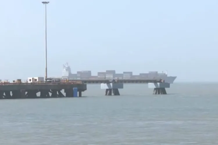 Latest visuals from Mundra Port 
