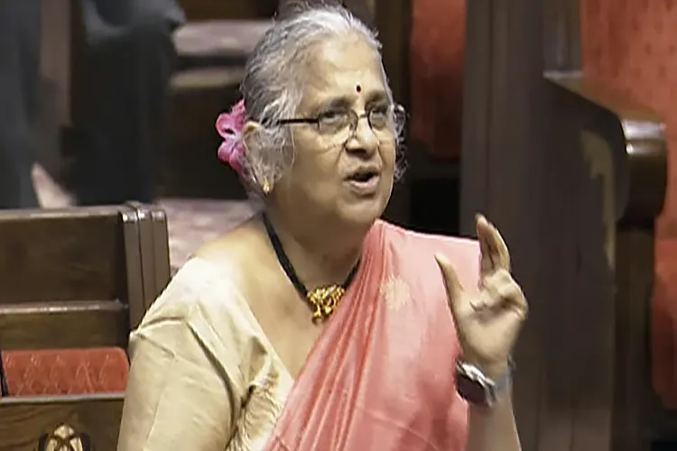 Nominated Rajya Sabha member Sudha Murty