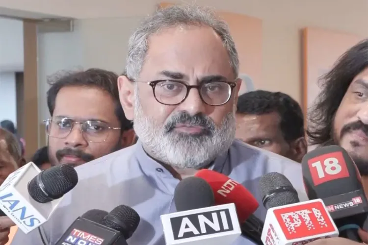 Kerala BJP President Rajeev Chandrasekhar 