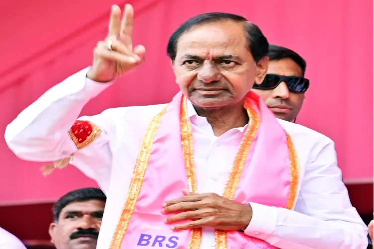 BRS chief and former Telangana Chief Minister K Chandrashekar Rao 