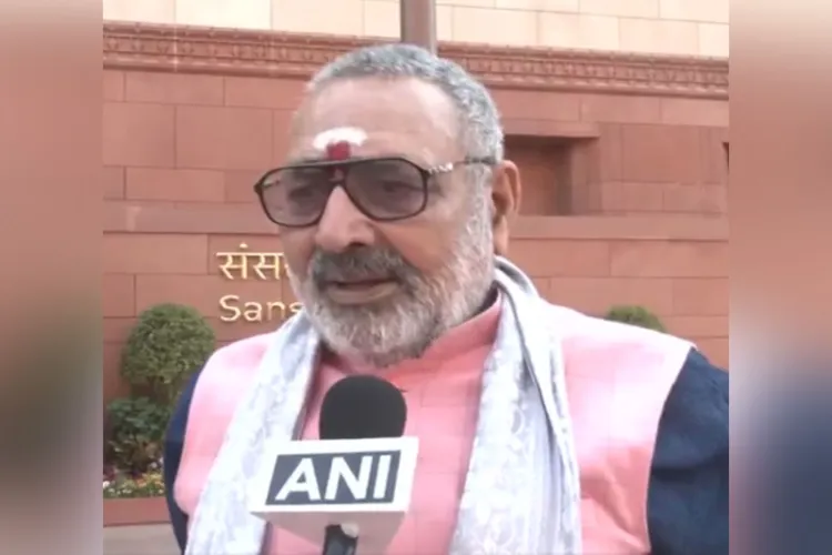 Union Minister Giriraj Singh 