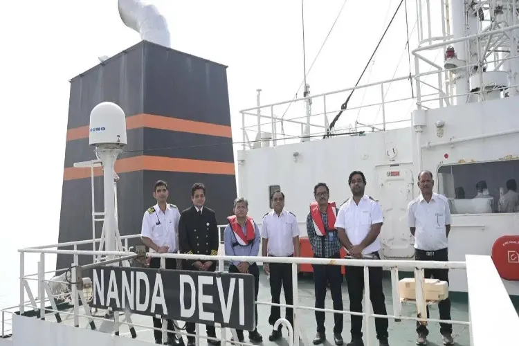 Indian LPG carrier Nanda Devi 