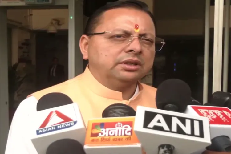 Uttarakhand Chief Minister Pushkar Singh Dhami