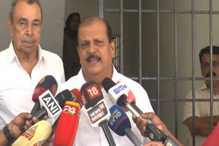 Veteran leader P C George 