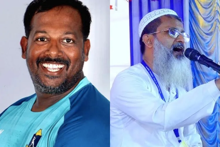 Former Bengal cricketer Shib Shankar Paul and Islamic scholar Md Mufti Abdul Matin 