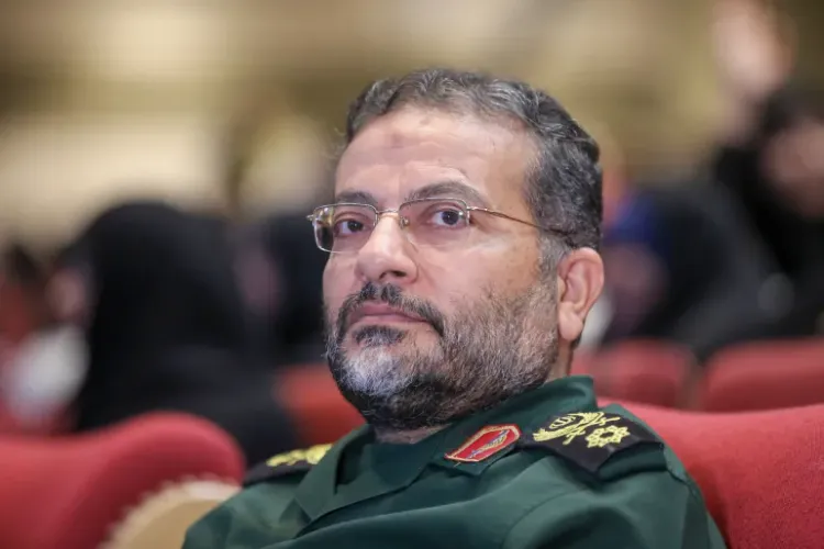 Gholamreza Soleimani, the commander of Iran's Basij Un
