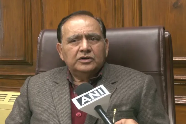 Himachal Assembly speaker Kuldeep Singh Pathania 