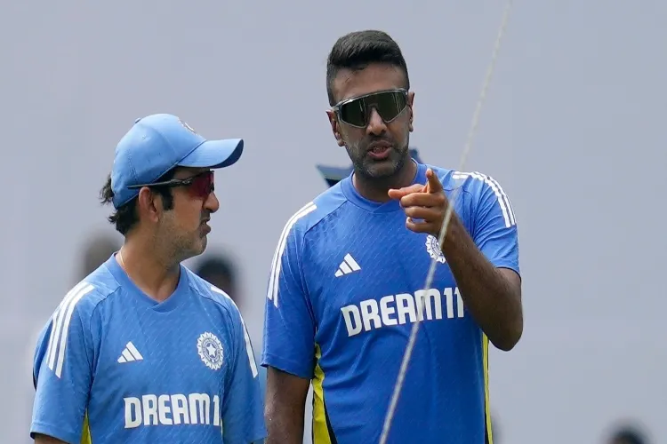 R Ashwin and Gutam Gambhir