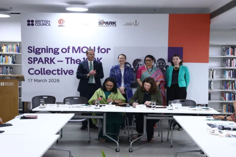 The British Council  signed a MoU to support women's entrepreneurship and skills development 