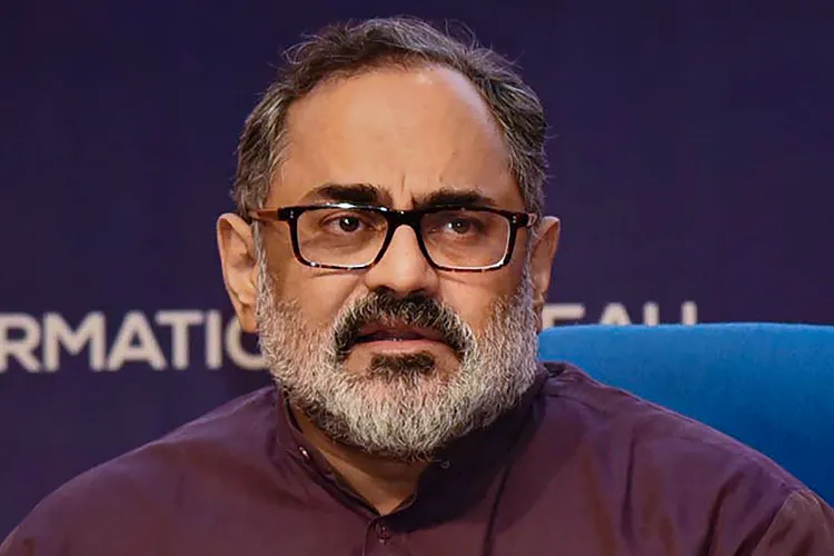 BJP leader Rajeev Chandrasekhar