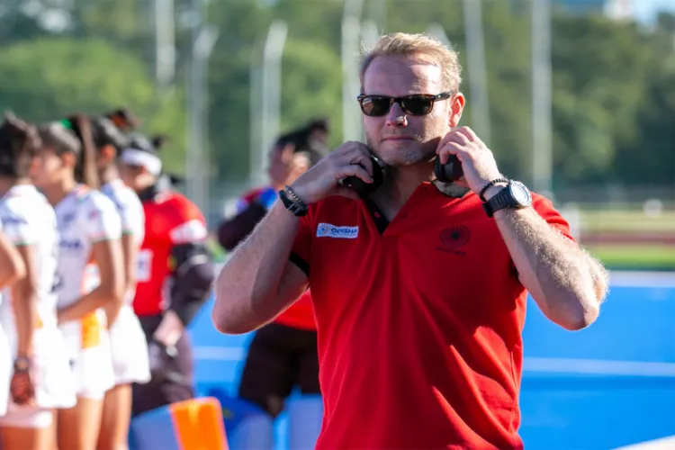 Team India head coach Sjoerd Marijne