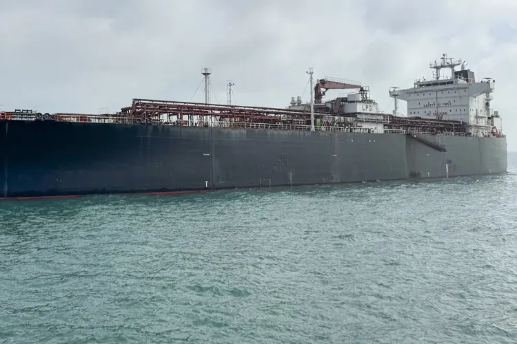The Indian-flagged crude oil tanker, Jag Laadki