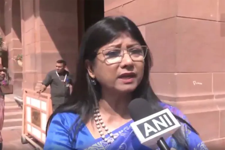 Jharkhand Mukti Morcha (JMM) MP Mahua Maji 