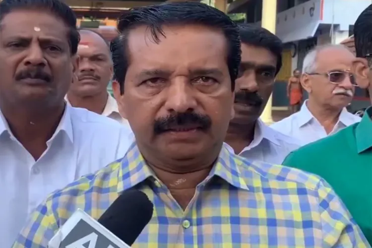 United Democratic Front candidate A Suresh