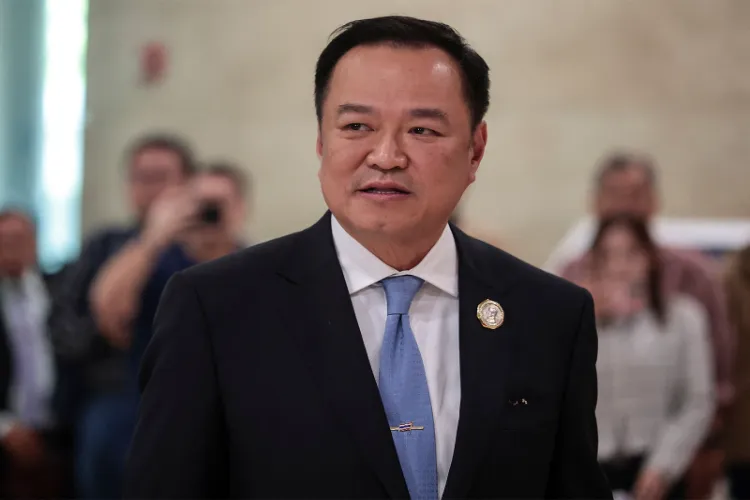Thailand Prime Minister Anutin Charnvirakul 