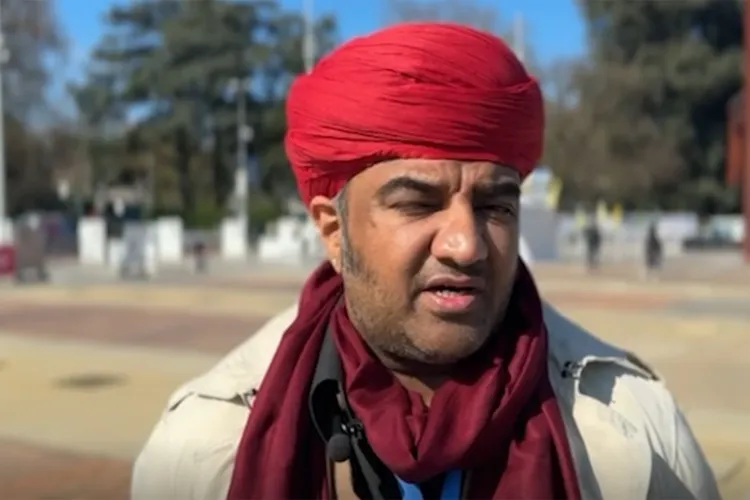 Govind Singh Rathore, founder of the Sambhali Trust 