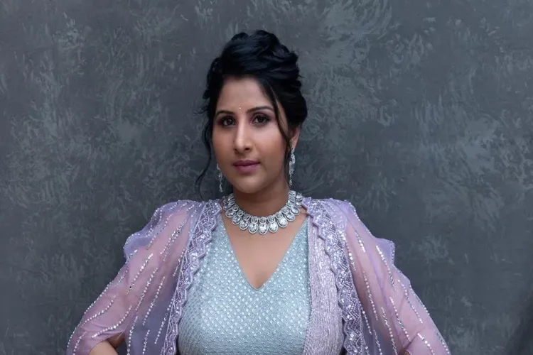 Telugu folk singer Mangli 