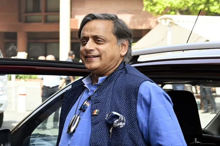 Senior Indian National Congress leader Shashi Tharoor