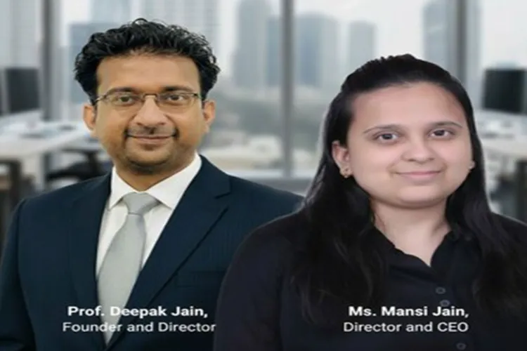 DeepLase Founders Deepak Jain and Mansi Jain