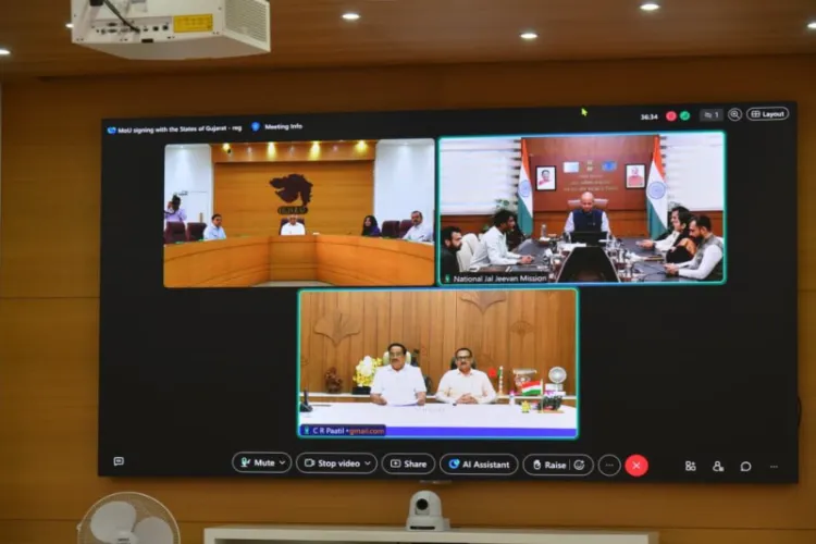 Gujarat governemnt has signed a Memorandum of Understanding (MoU) under Jal Jeevan Mission 2.0