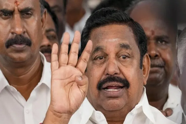 AIADMK General Secretary Edappadi K Palaniswami
