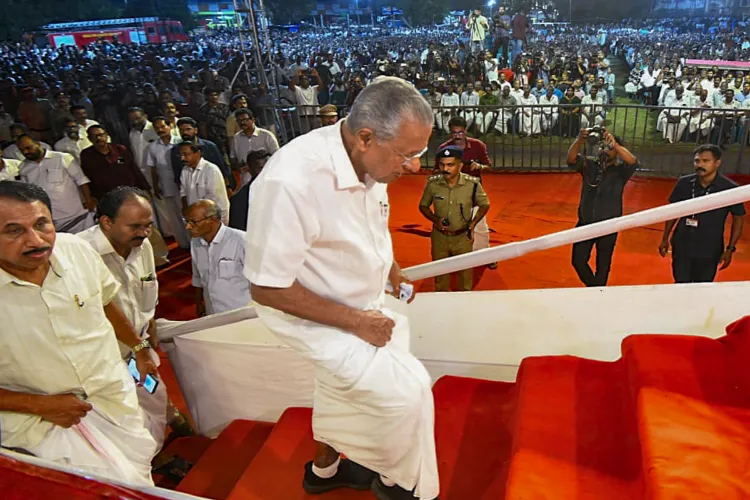 Kerala Chief Minister Pinarayi Vijayan 