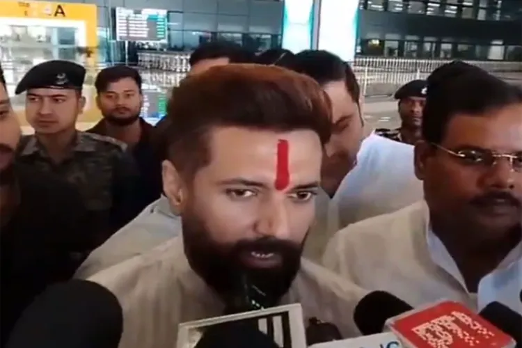 Union Minister Chirag Paswan
