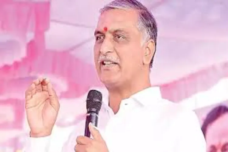 BRS leader Harish Rao 
