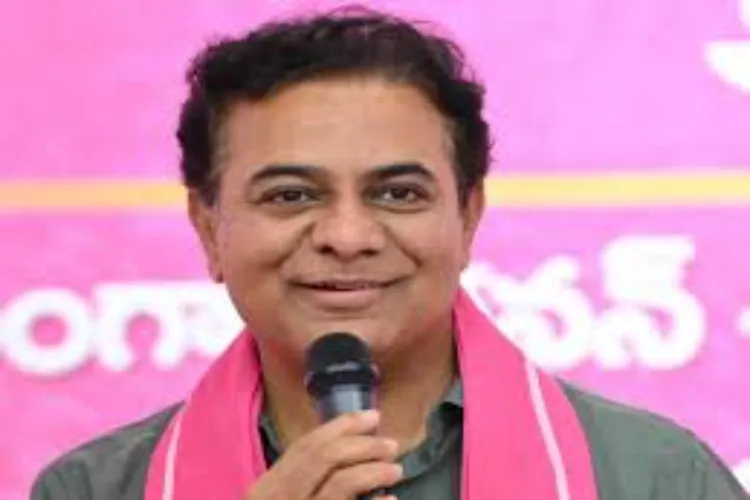 Bharat Rashtra Samithi (BRS) working president KT Rama Rao 