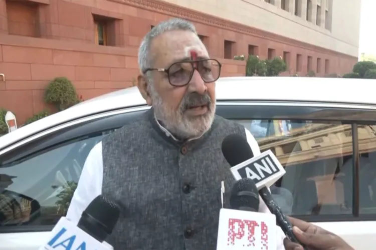 Union Minister Giriraj Singh