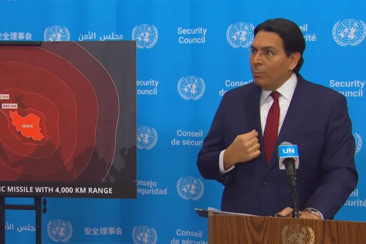 Israel envoy to United Nations Danny Danon