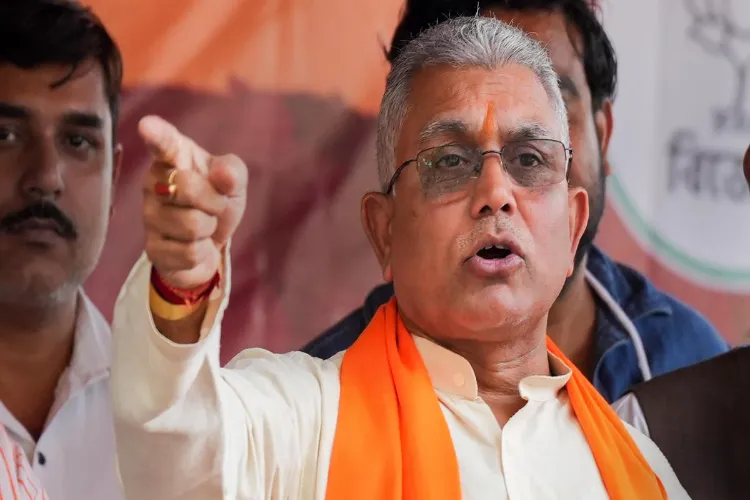 BJP leader Dilip Ghosh
