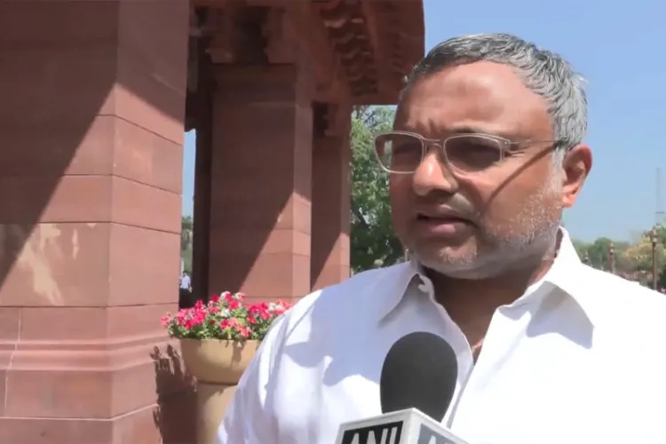 Congress Member of Parliament Karti Chidambaram 