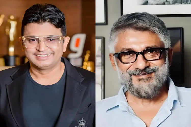 Vivek Agnihotri and Bhushan Kumar 