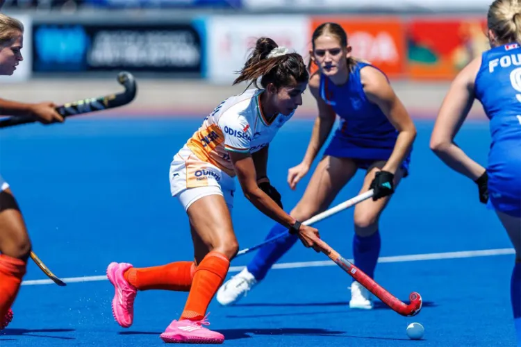 Young Indian hockey players Sakshi Rana 