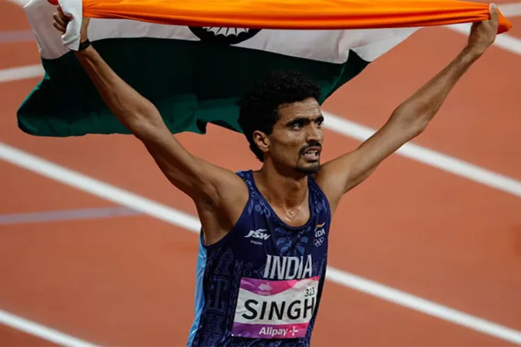 Indian long-distance star Gulveer Singh