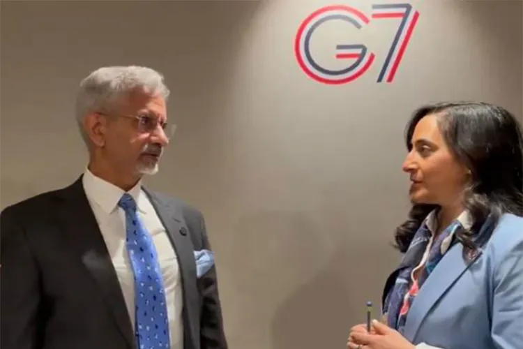 EAM Jaishankar and Canadian Foreign Minister Anita Anand